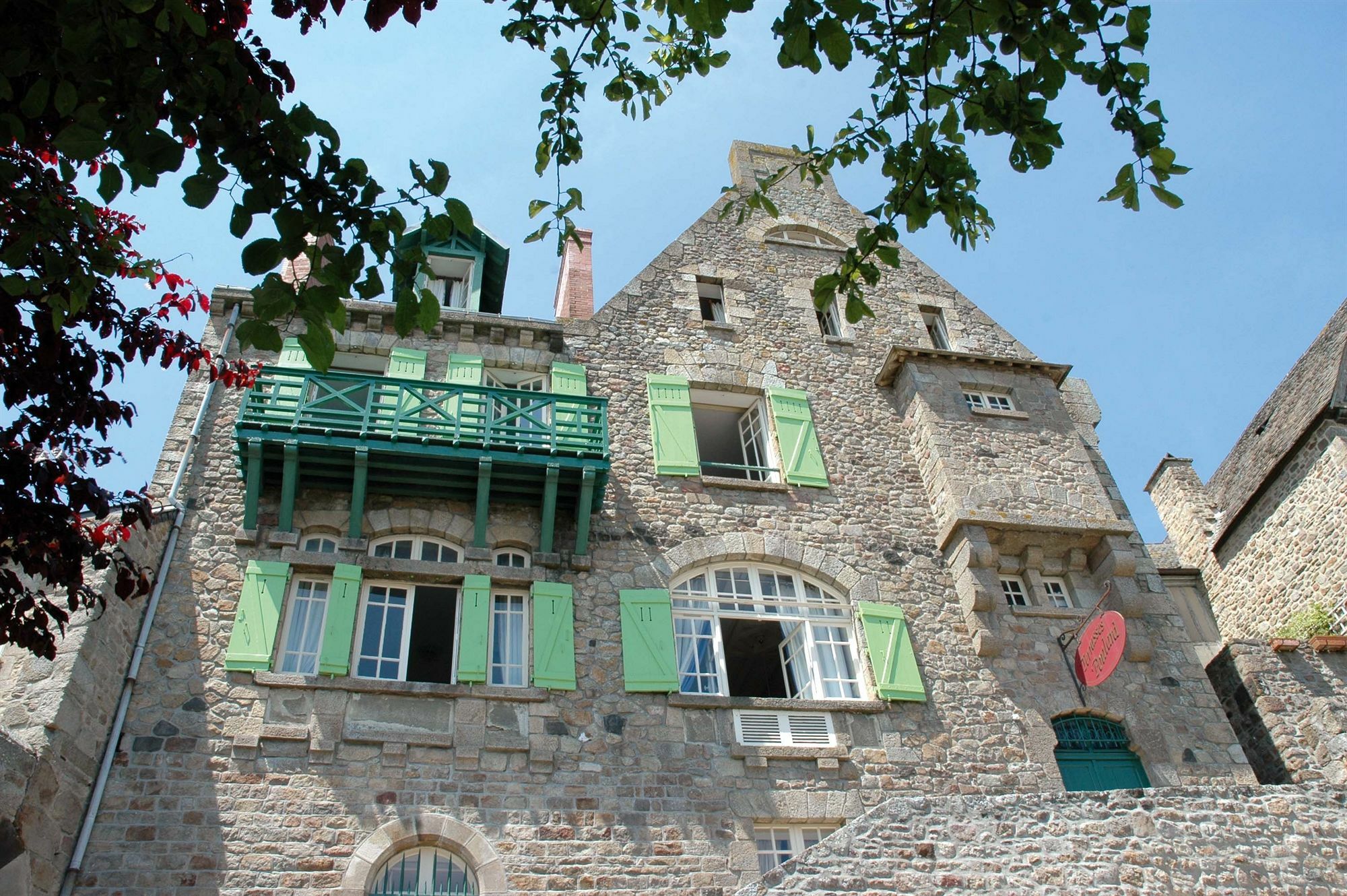 Les Terrasses Poulard Hotel Mont-Saint-Michel Eksteriør billede